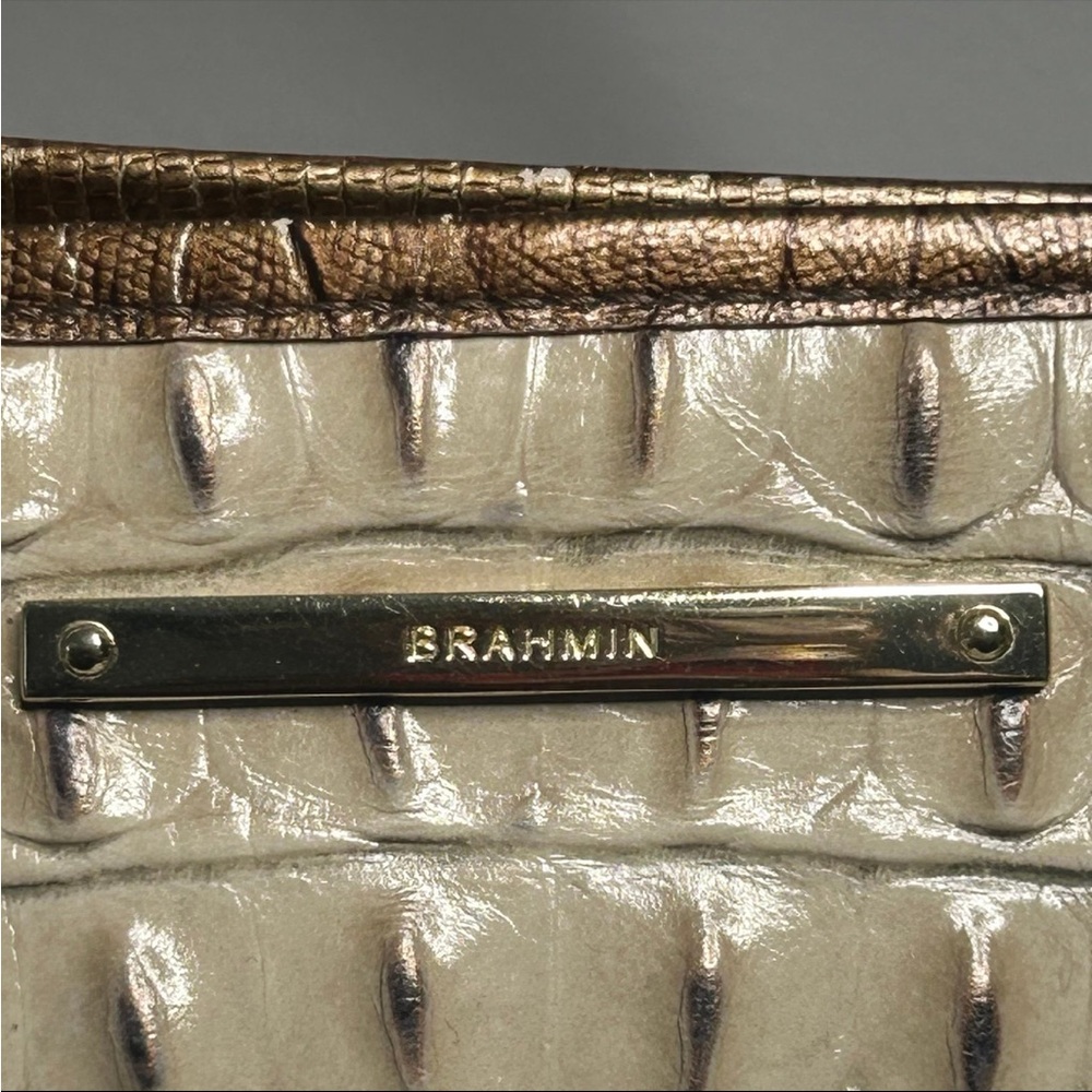 Brahmin Mini Asher Riesling Tri-Color Leather Tote - Picture 4 of 12